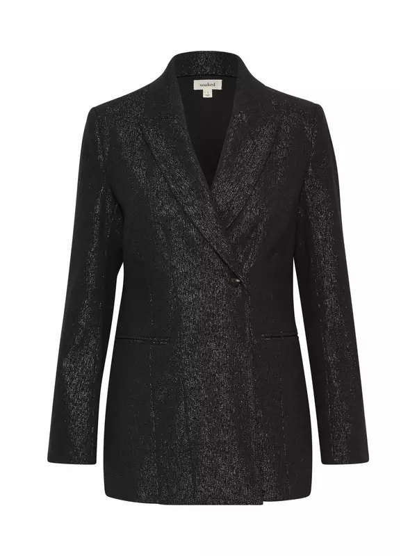 Блейзер CAHLINA CORINNE Soaked in Luxury, серый металлик