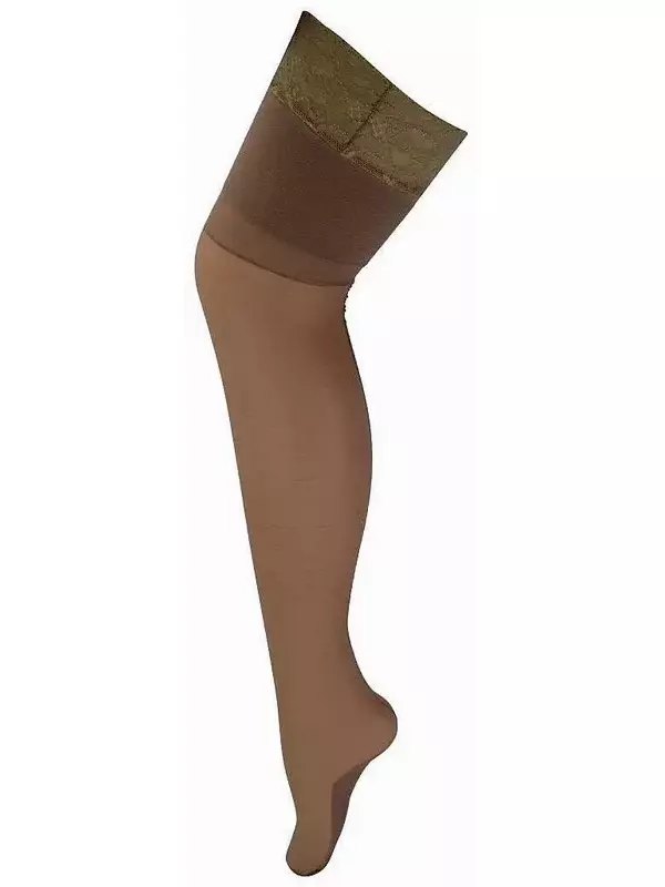 Прозрачные колготки с высокой талией и швами Sock Snob, бежевый