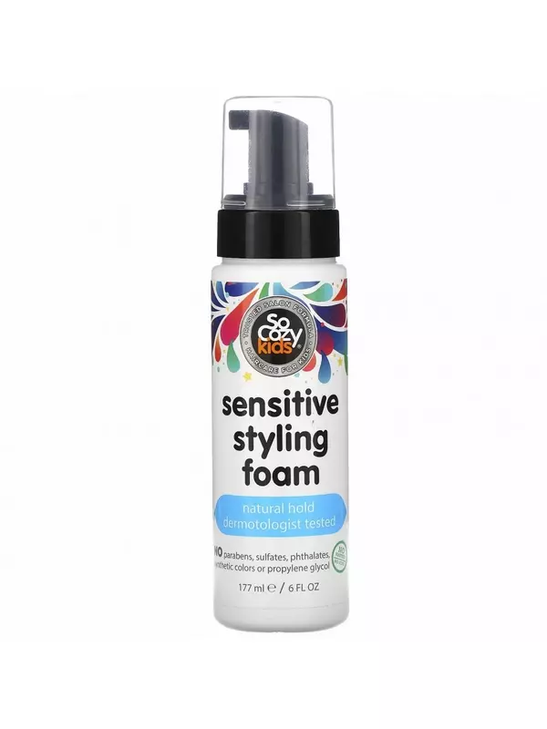 SoCozy, Пенка для укладки волос для чувствительной кожи, 177 мл (6 жидк. Унций)