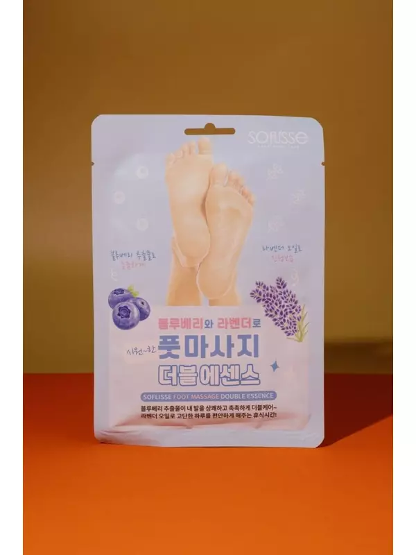 Расслабляющая маска для ног soflisse Foot Massage Double Essence mask 18ml