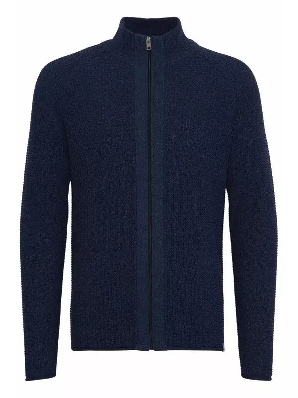 Вязаный кардиган !Solid Knit Cardigan Kotcha, темно-синий