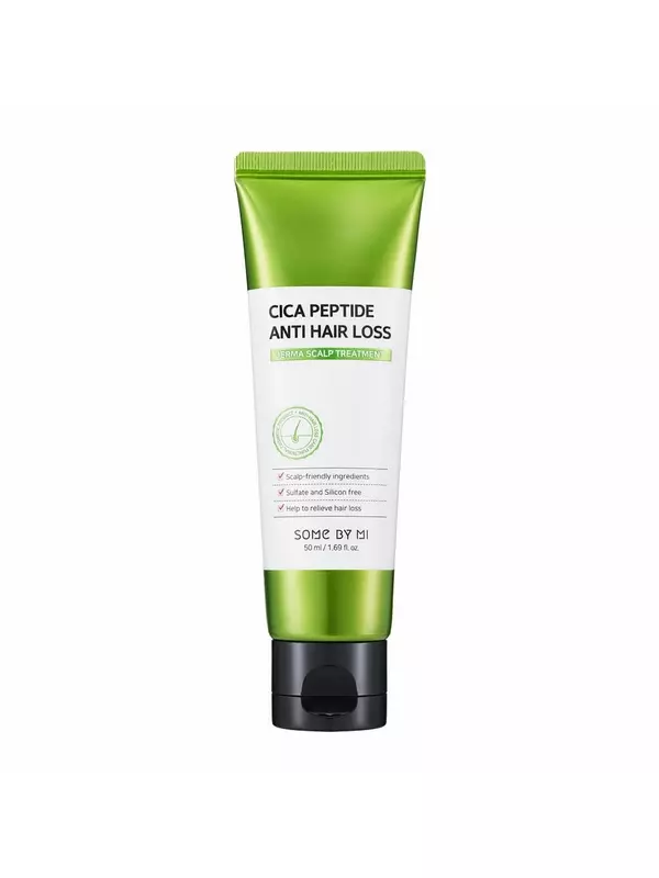 Укрепляющая маска для волос с центеллой и пептидами Some By Mi﻿Cica Peptide Anti Hair Loss Treatment