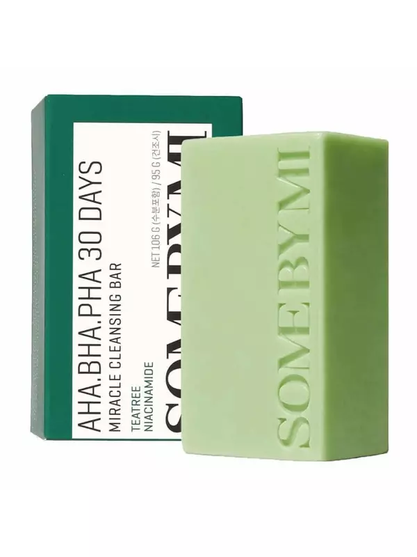 Очищающее мыло с кислотами Some By Mi AHA-BHA-PHA 30 Days Miracle Cleansing Bar