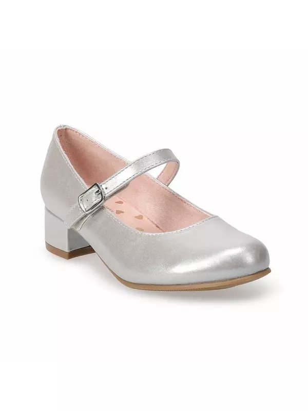 Модельные туфли для девочек Sonoma Goods For Life Lizzyy, цвет Silver