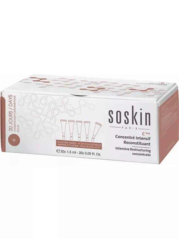 SOSKIN Концентрат интенсивный восстанавливающий / R+ Intensive restructuring concentrate 20*1,5 мл