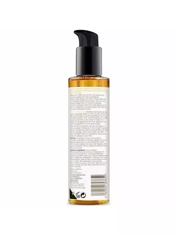 Сыворотка для тела Tan Luxe Self Tan 5-в-1, усиливающая коллаген, с ниацинамидом, гиалуроновой кислотой, витамином С и витамином Е, 200 мл, St.Tropez