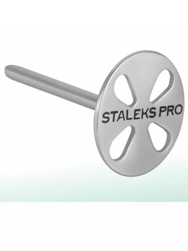Длинный педикюрный диск Pododisc Pro для ног и набор одноразовых пилок зернистостью 180, 5 шт. Staleks