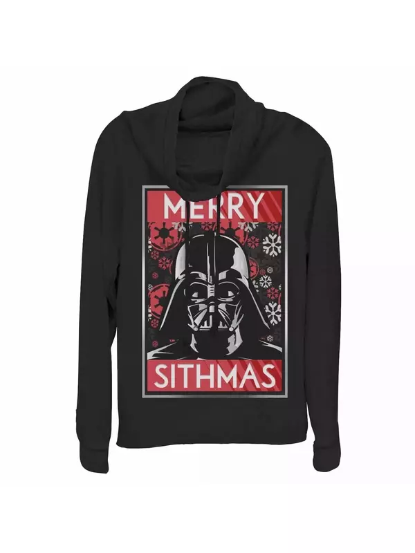 Рождественский пуловер с воротником-хомутом «Звездные войны Дарт Вейдер» для юниоров Merry Sithmas Star Wars