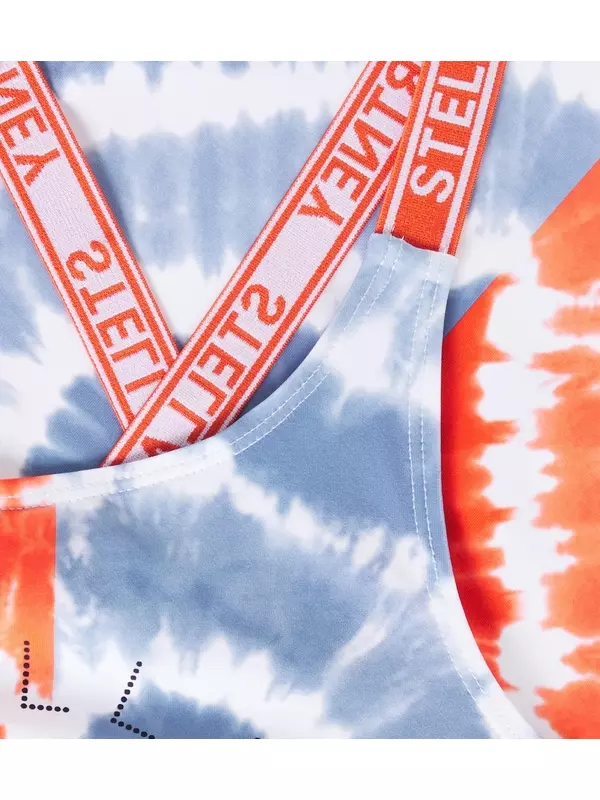 Купальник в технике тай-дай Stella McCartney Kids, Multicolor/Multicolo