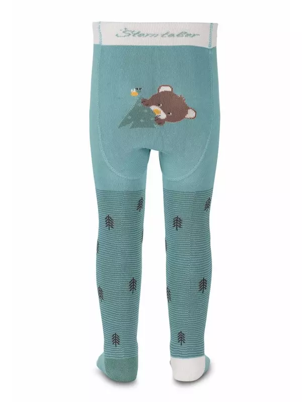 Колготки KRABBELSTRUMPFHOSE BEN Sterntaler, бирюзовый