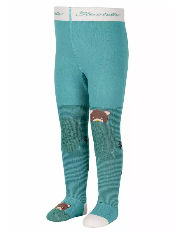 Колготки KRABBELSTRUMPFHOSE BEN Sterntaler, бирюзовый