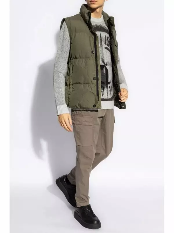 Stone Island джемпер с рисунком компаса, серый