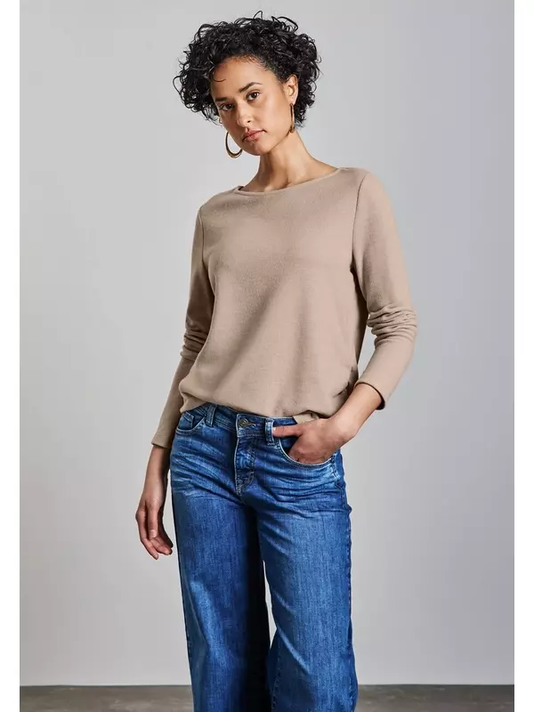 Рубашка STREET ONE, песочный