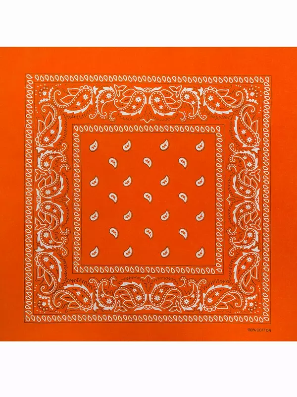 Бандана Street Soul Базовая коллекция для мужчин и женщин, размер One Size, оранжевый