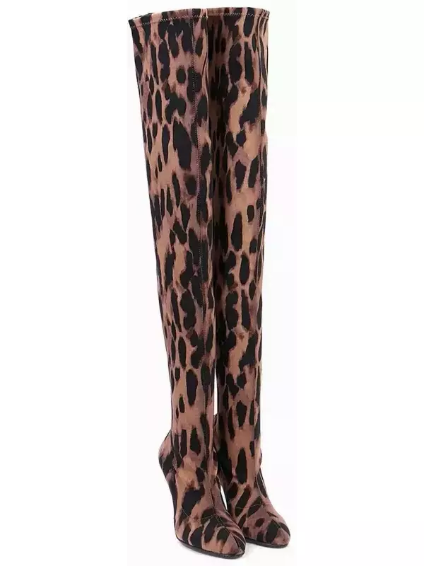 Текстильные ботфорты Shiloh