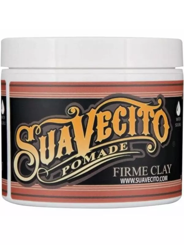 Suavecito Pomade Firme Clay Глина для волос сильной фиксации для мужчин 4 унции/113 г
