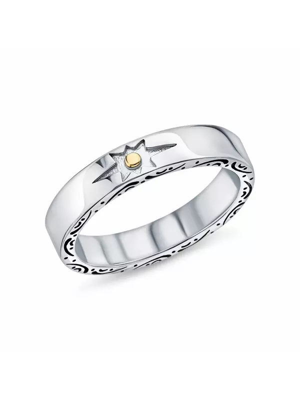 Серебряное кольцо с эмалью