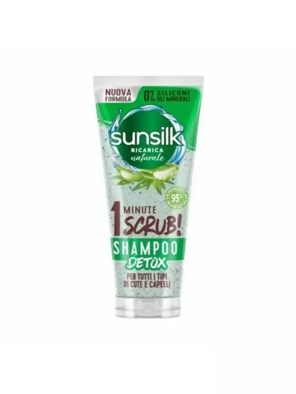 1-минутный скраб-детокс-шампунь 200 мл Sunsilk