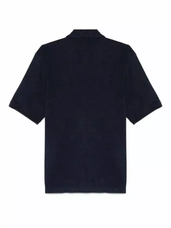 Sunspel махровая рубашка, синий