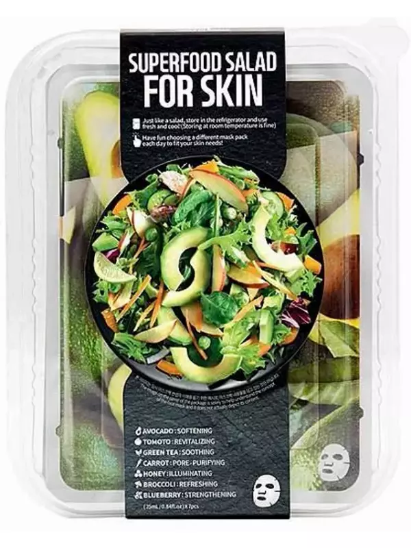 Набор тканевых масок для лица When Your Skin Feels Dry And Rough 7*25мл