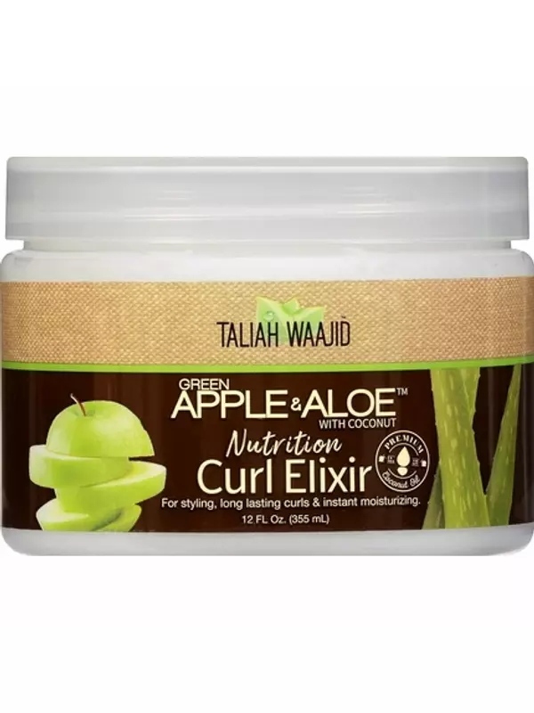 Эликсир для завивки волос «Яблоко и алоэ кокос» 12 унций Taliah Waajid