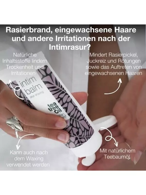 Австралийский бальзам для интимной гигиены тела 200 мл после бритья для интимного бритья, Tea Tree Oil Australian
