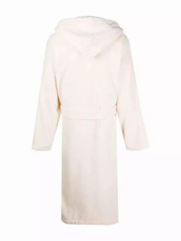 Халат из органического хлопка с поясом TEKLA, нейтральный