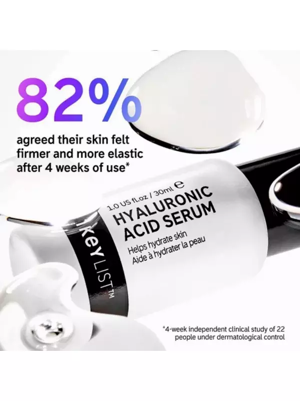 Гиалуроновая кислота (ГК) увлажняющая сыворотка для лица The Inkey List