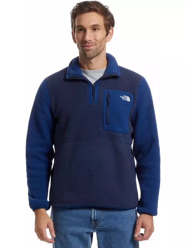 Толстовка The North Face Yumiori 1/4 Zip, цвет Summit Navy/Estate Blue/Summit Navy