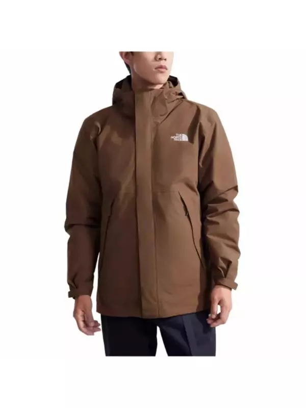 THE NORTH FACE Городской исследовательский ветрозащитный утепленный плащ дымчато-коричневый, Smoky Brown