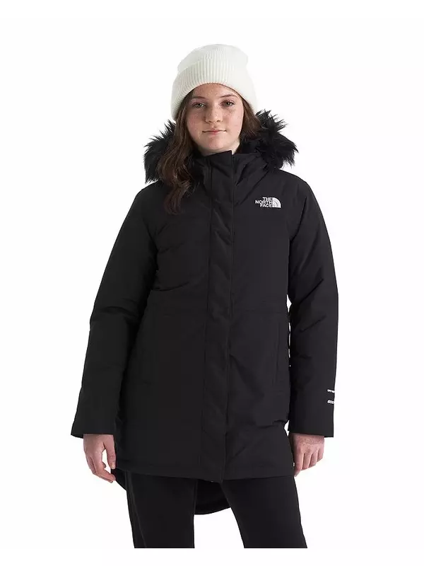 Парка с капюшоном G Arctic для девочек - Big Kid The North Face, черный