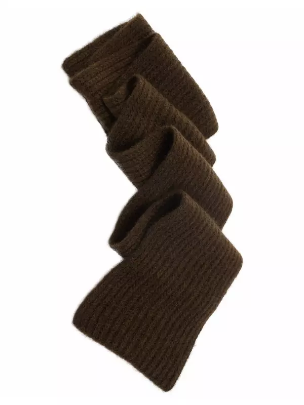 Вязаный шарф из кашемира