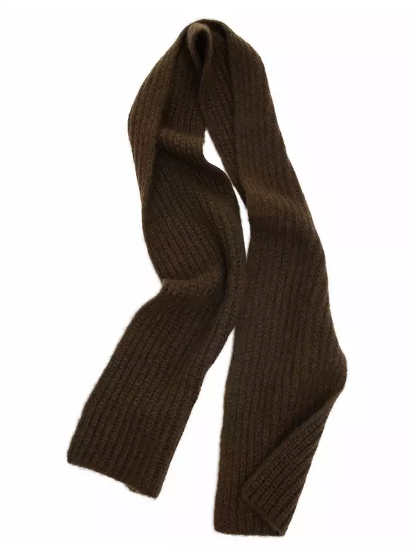 Вязаный шарф из кашемира