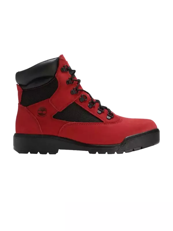 Ботинки Timberland 6 Inch Field, красный / черный