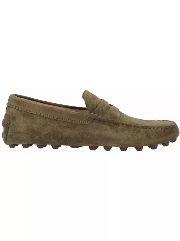 Лоферы Tod'S, зеленый