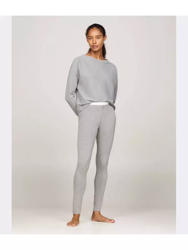 Леггинсы Tommy Hilfiger Slim Fit, серый