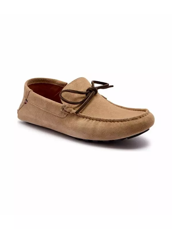 Кожаные мокасины для водителя Tommy Hilfiger, желтый