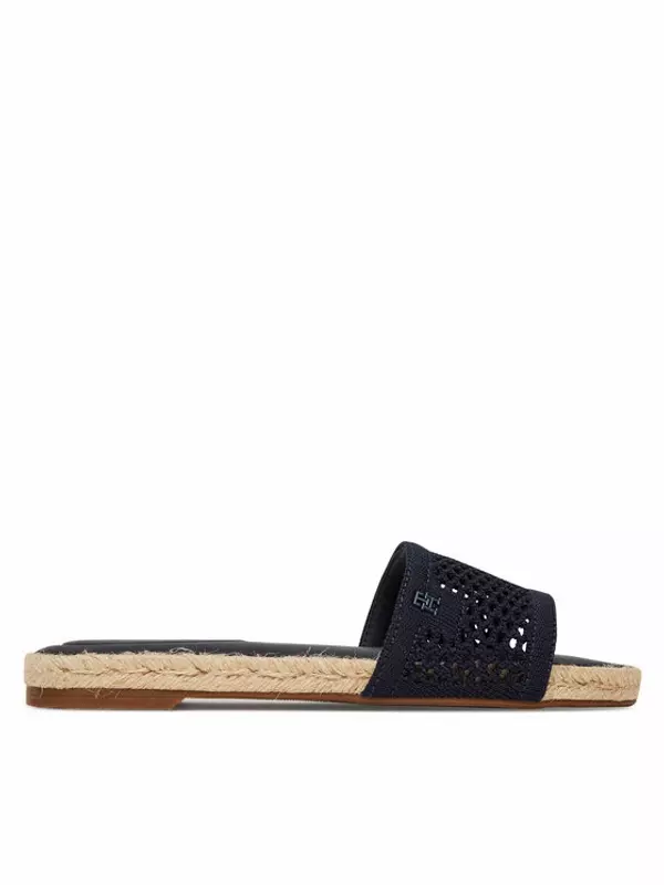 Эспадрильи Knit Mesh Espadrille Flat Sandal FW0FW08744 Tommy Hilfiger, синий