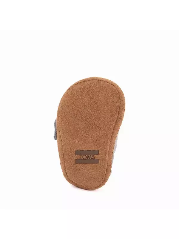 Слипоны TOMS Layette Alpargata Slip-On Crib Shoe, винтажный серый