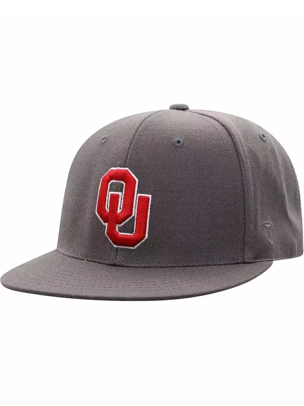 Мужская темно-серая приталенная шляпа Oklahoma Early Team Color Top of the World