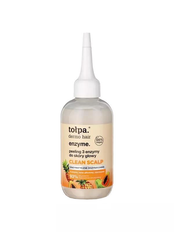 Пилинг 3 энзима для кожи головы, 100 мл Tołpa Dermo hair enzyme