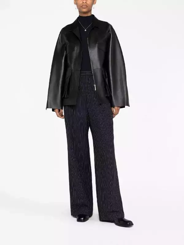 TOTEME куртка с широкими рукавами, черный