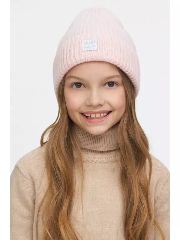 Шапка шерстяная с отворотом Totti