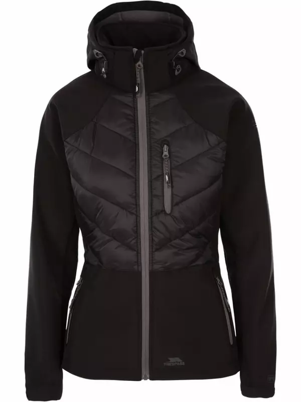 Куртка софтшелл Trespass, черный