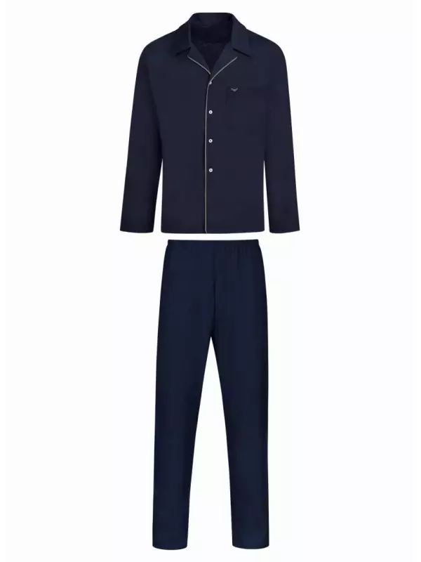 Пижама Trigema TRIGEMA (1 шт.), цвет морской волны