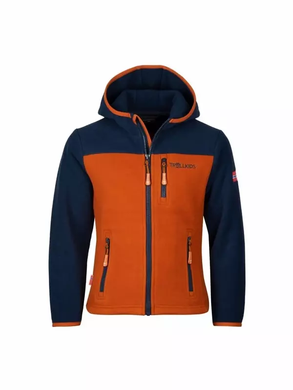 Флисовая куртка Trollkids Stavanger, цвет night sky