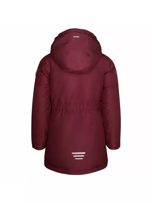 Пальто Trollkids Girl's Alesund Coat, цвет Dusky Olive/Mauve