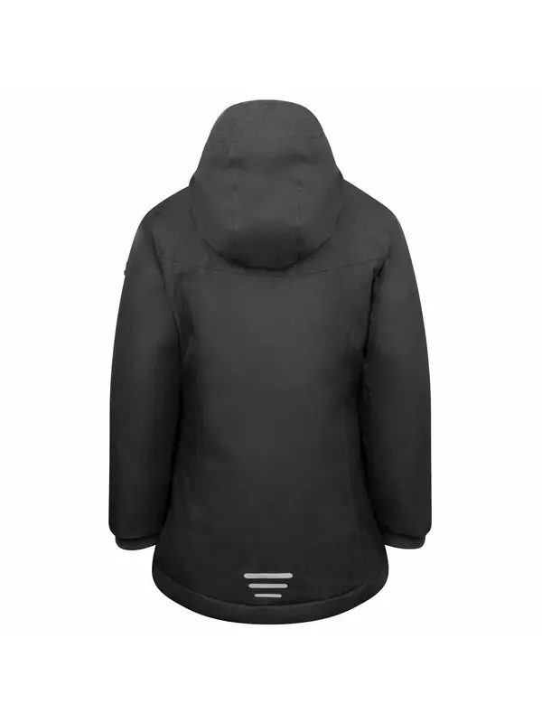 Пальто Trollkids Girl's Oslo Coat Pro, цвет Navy/Lotus Blue/Frosty Mint