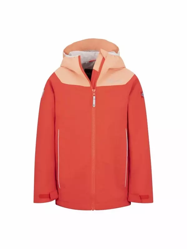 Куртка Trollkids Bergen, цвет sweet cherry