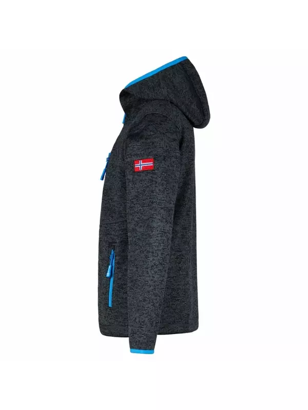 Флисовая жилетка Trollkids Kid's Jondalen XT, цвет Anthracite/Medium Blue